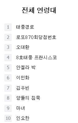  8월 4일, 23:10 오늘의 이슈는?