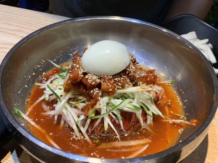 일산 냉면 [오실장강남면옥 중산점] SBS생방송투데이맛의승부사 출연한 집! 진짜 맛있다~