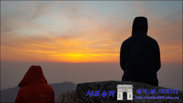  여름 설악산, 백담사 코스, 대청봉 일출 천불동으로 하산하기.