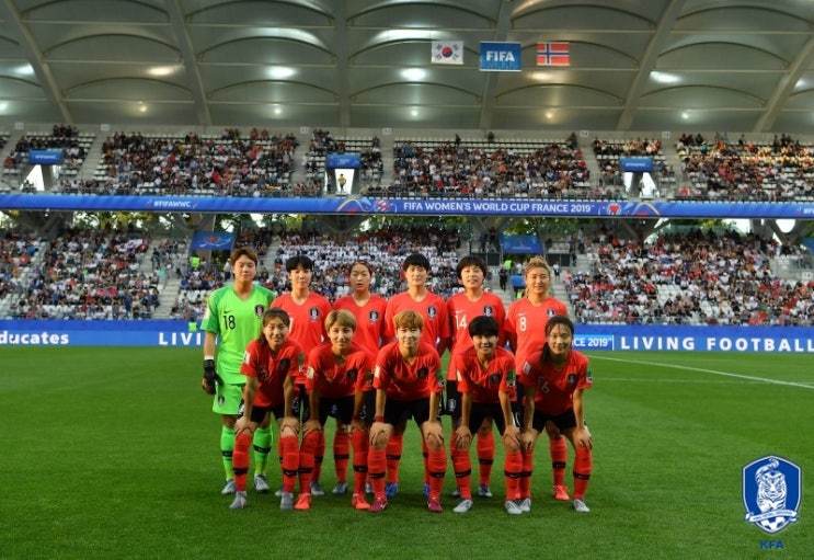 여자축구대표팀, 10월 4일과 7일 월드컵 우승팀 미국과 친선경기 갖는다
