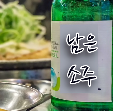  남은소주재활용으로 깨끗히 청소하는 법 이건 몰랐지?