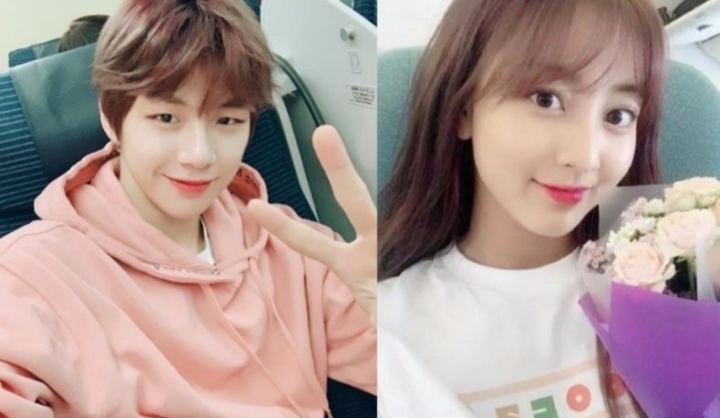  강다니엘  지효