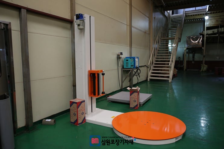  반자동랩핑기 구입부터 AS까지 랩핑기전문기업 삼원포장!(피케이크린푸드)
