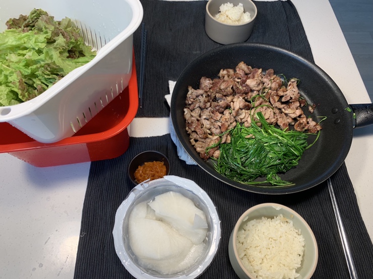  맞벌이 부부 남편이 차린 한주, 주간밥상
