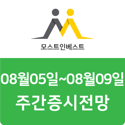  모스트인베스트ㅣ08월05일~08월09일 주간증시전망