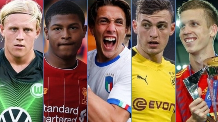 2019-20시즌 UEFA.com 선정 유망주 50