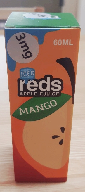  [7DAZE] ICED REDS APPLE EJUICE MANGO, 아이스레드애플쥬스 망고