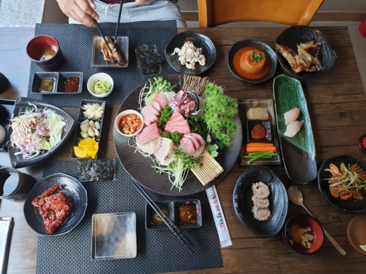  양주 고읍 무한리필 참치 우미참치 맛있네