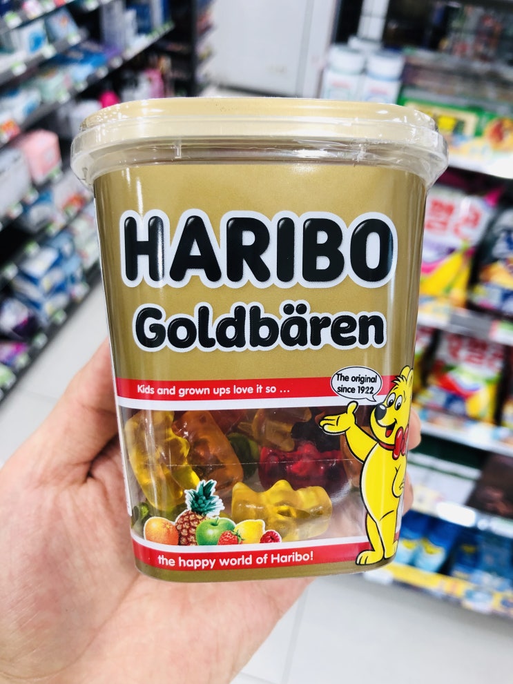  하리보 젤리 , 통으로도 나왔다!