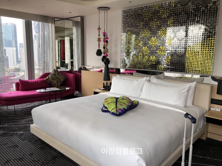  쿠알라룸푸르 W호텔 투숙 후기 / 객실 + 조식 + 수영장 + 짐 / 라운지대신 우바 칵테일아워 음식 칭찬해~~
