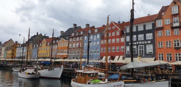 북유럽 관광의 첫날; 덴마크의 수도 코펜하겐