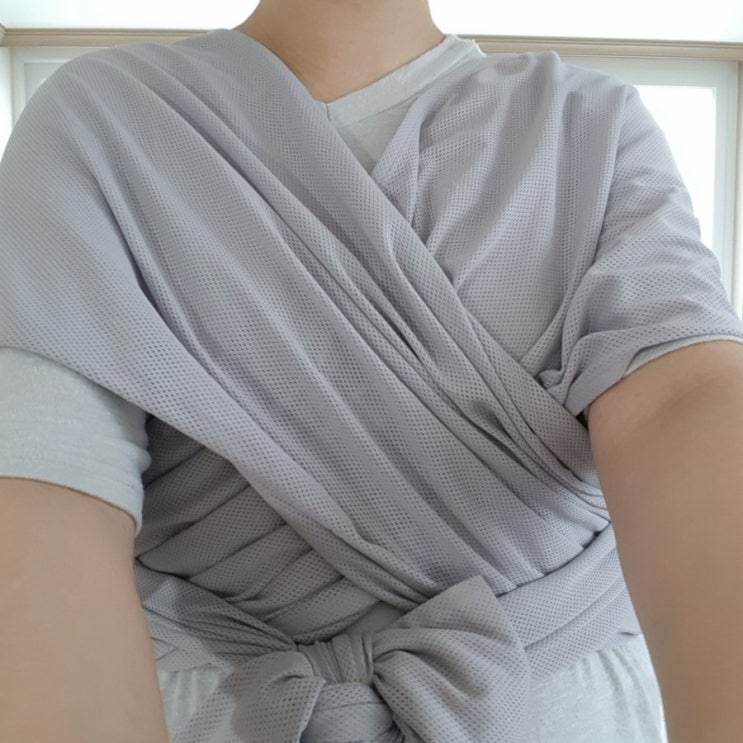  루시로다 신생아아기띠 코디 서비스로 편하게 착용해요
