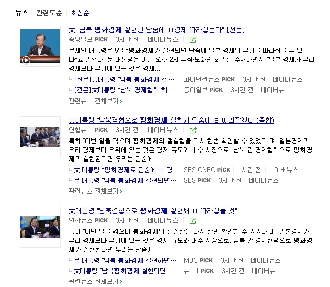  국제금융시장이 바라보는 한국,일본의 경제력...