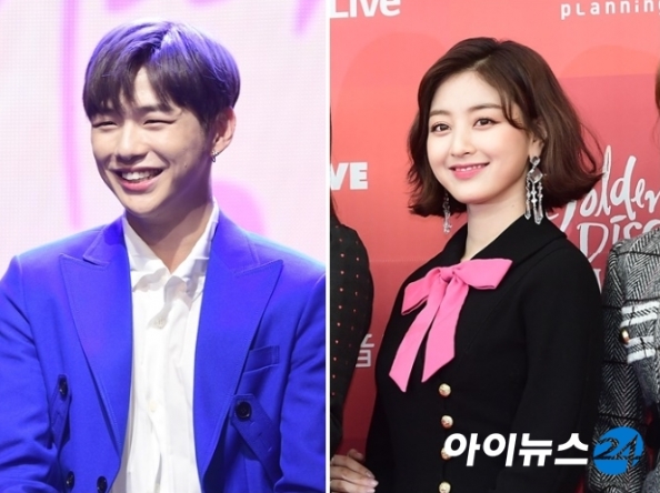  이번엔 공식 열애다] 강다니엘, 트와이스 지효. 3시간 만에..