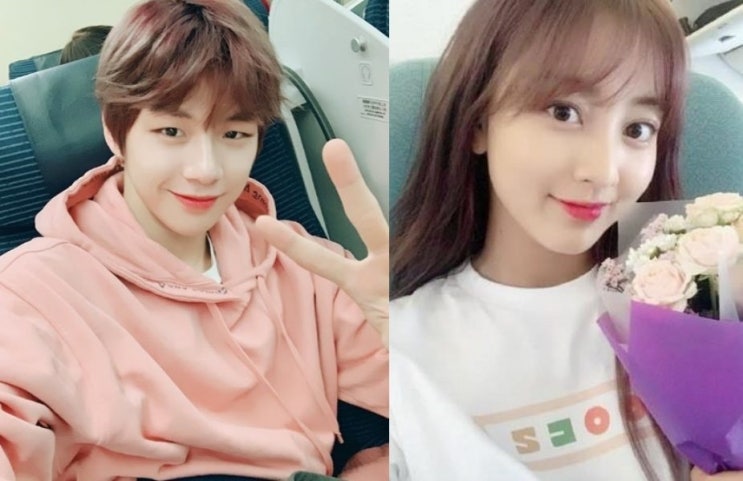  강다니엘 지효 열애설 패션까지 살펴보다