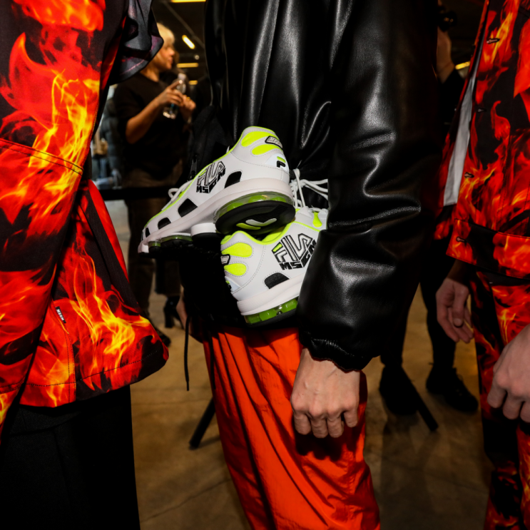  남자 스니커즈 추천, MSGM x FILA Silva Trainer 한정판! 한스타일 인스타그램 래플