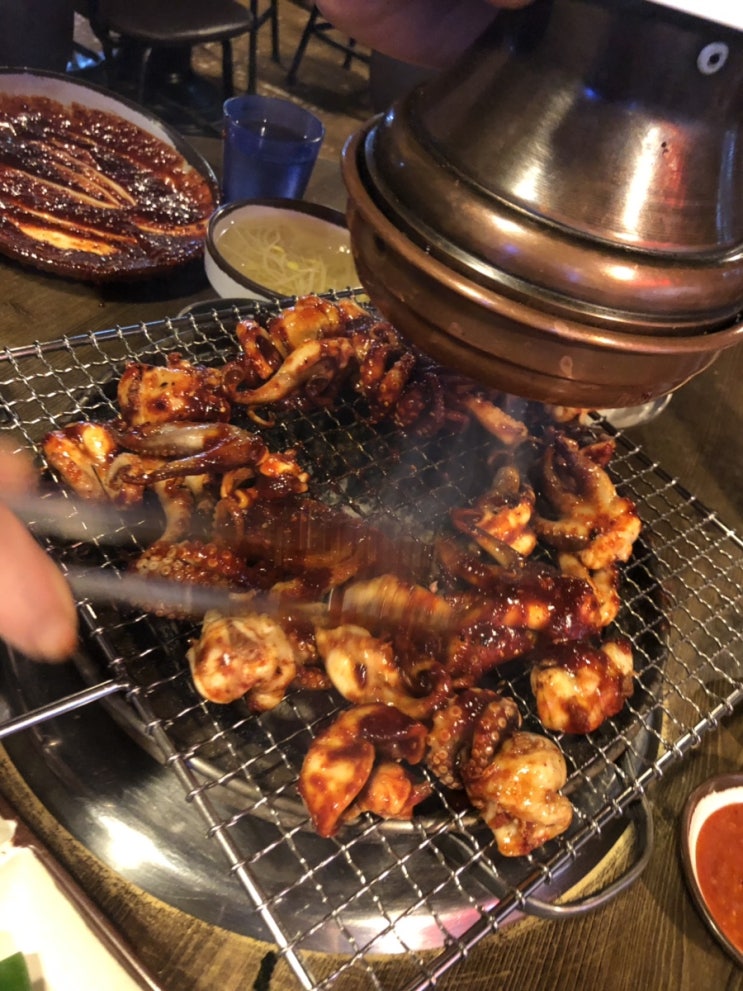  양재동 황재벌 양념 숯불쭈꾸미 꼼장어 JMT