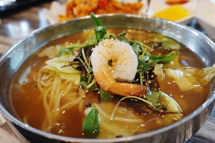  안산대학교 맛집 시원한 냉짬뽕이 일품인 장백산 중국집