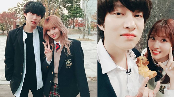  트와이스 모모 김희철 열애설 부인 '친한 선후배 사이' 