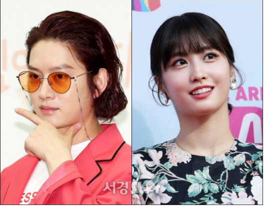  트와이스 두번째 열애설은 모모, 김희철과 14살 나이차도 극복?
