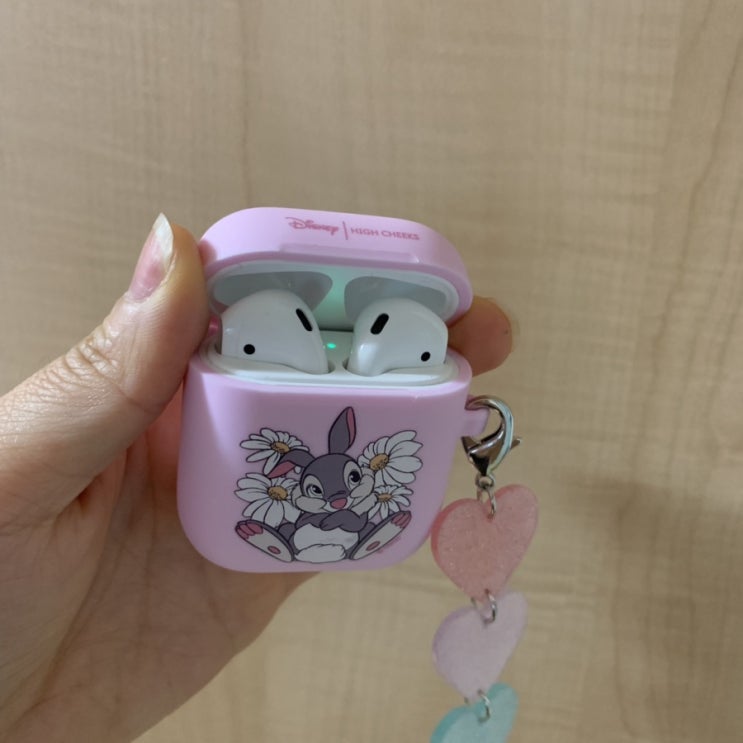  애플 에어팟2 신난다/하이칙스 에어팟 케이스