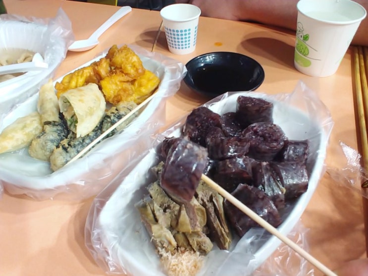  수원 인계동 야외 포차 중평 떡볶이 맛이 변했어~