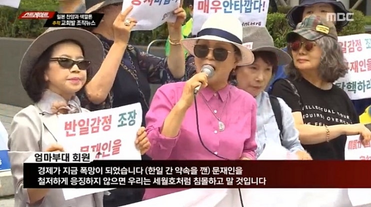  미쳐서 날뛰는 보수(병신들)...