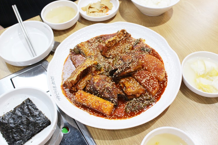  중랑구청맛집 어부안가코다리 매콤하게 한 입 !
