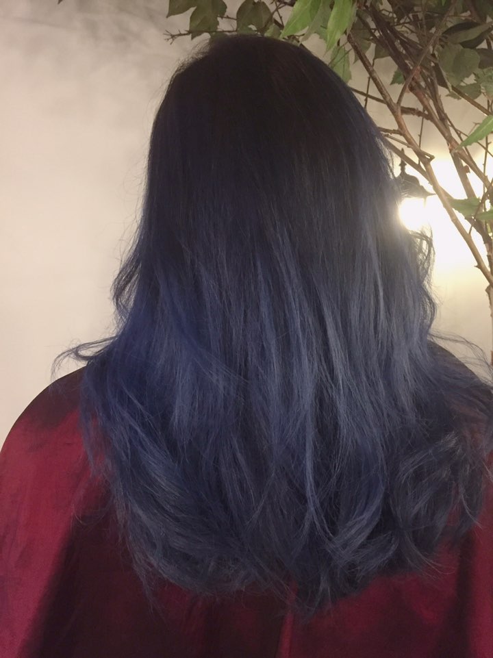  제대로된 애쉬 컬러를 만나보고 싶다면 까헤어! 애쉬 블루 컬러  seoul hair salon ash blue hair