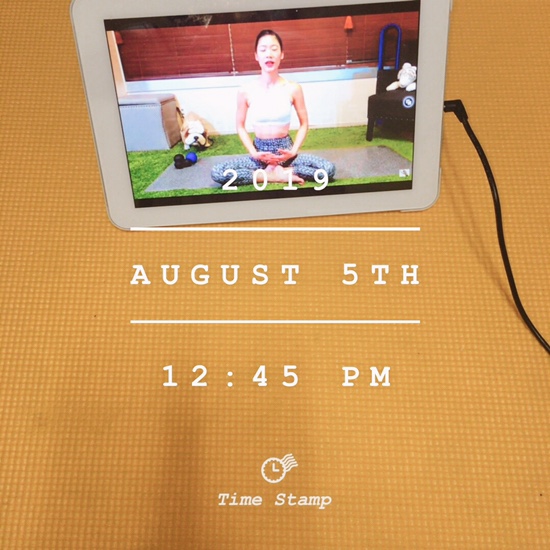 190805 강하나 스트레칭 15일째