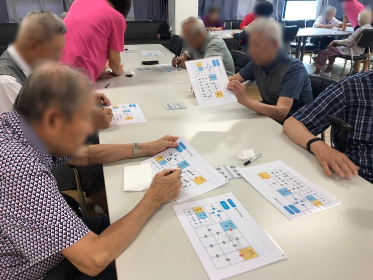  수원주간보호 19년 8월 6일 인지교구활동 ( 수원주간보호 , 주간보호 , 치매 , 장기요양보험 , 장기요양등급, 인지지원등급 ) 가람연세노인복지센터