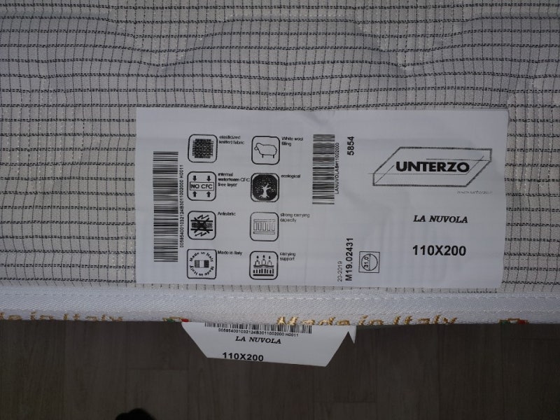 수입 매트리스 매장 용인 고객님 댁 파운데이션 침대 SS + 은테르졸라누보라 SS