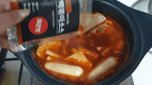  절대소스 떡볶이소스 맛있는 떡볶이양념장 으로 초간단 JMT 떡볶이 만들기