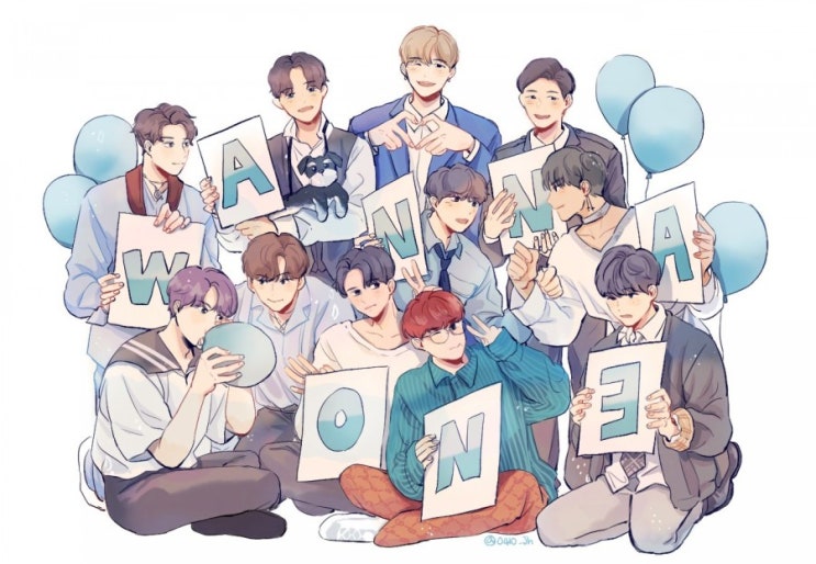  워너원2주년축하해~~(˘̩̩̩ε˘̩ƪ)