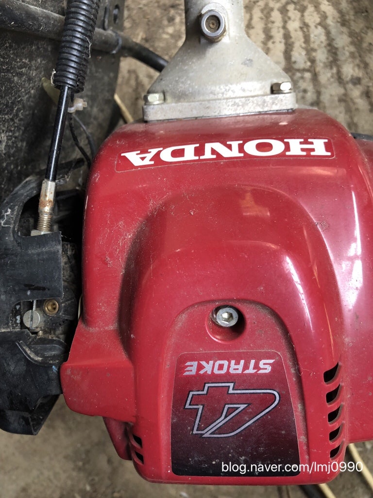 혼다 예초기 시동 안걸릴때 : 네이버 블로그