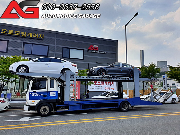  제네시스 G70 최강 스펙 솔라가드 노블레스Z 틴팅과 블랙박스, 스페라코트 유리막코팅, 유리 전체발수코팅까지