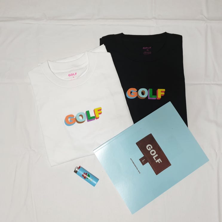  골프왕 공홈 직구후기/golf wang 직구/타일러 더 크리에이터 igor/골프왕 티셔츠 사이즈/골프왕 3D로고 티셔츠