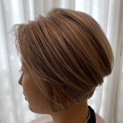 유니크 바이, 지은 디자이너, 베이지 브라운, 애쉬 베이지, 탈색