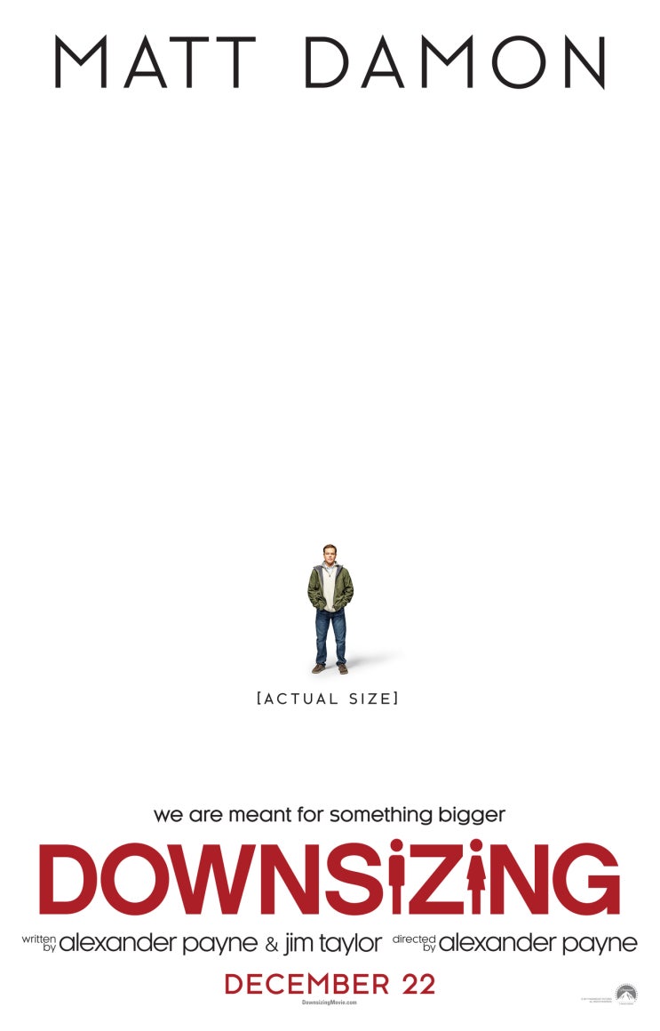  [넷플릭스] 다운사이징 (Downsizing, 2017) 감상
