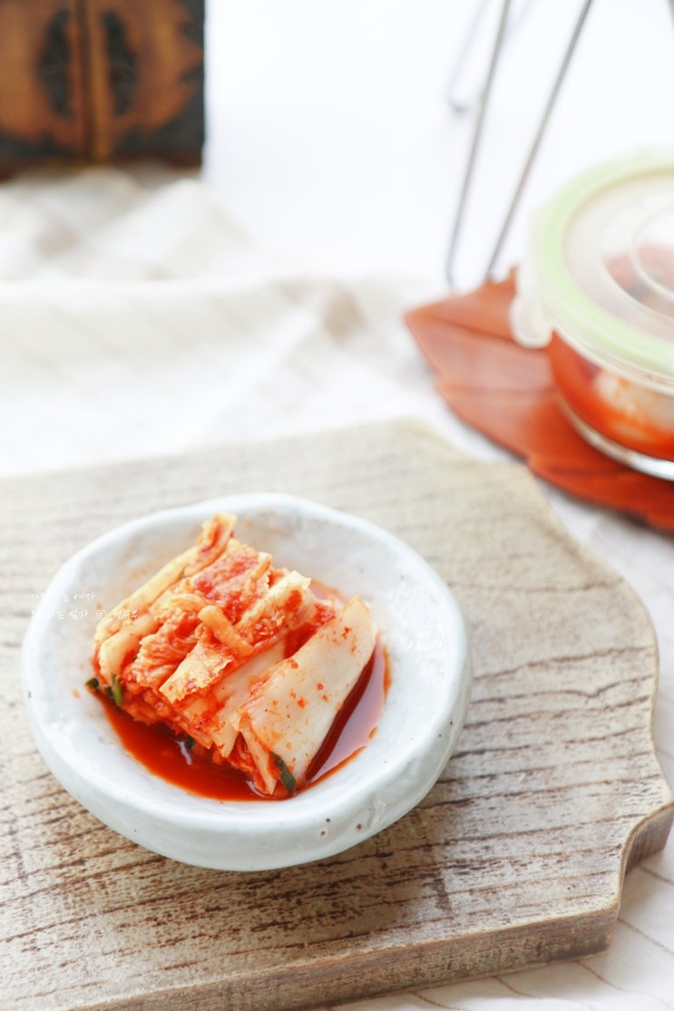 배추김치 띵작은 천하일미쥬!