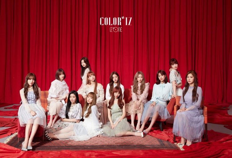  아이즈원(IZ*ONE) 데뷔 앨범 <COLOR*IZ>