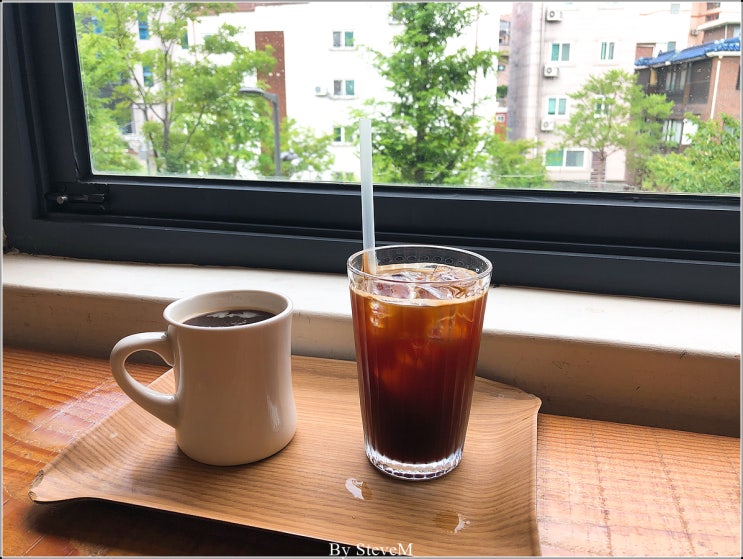 7월 일상 (2) : 신수동 카페 비로소 커피