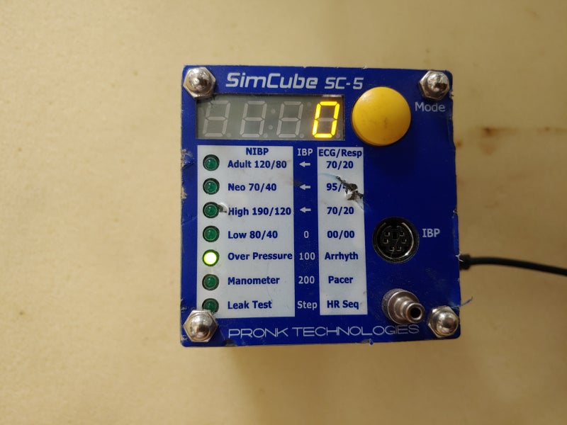 NIBP 테스터-시뮬레이터 SimCube SC-5 : 네이버 블로그