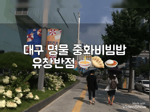  대구 현지인 맛집 식객 중화비빔밥 군만두 짬뽕 유창반점