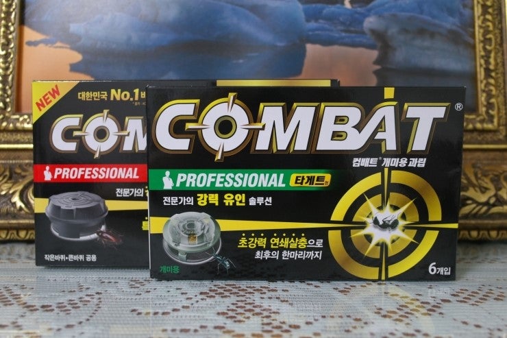 컴배트 바퀴 베이트/바퀴퇴치제/개미퇴치약