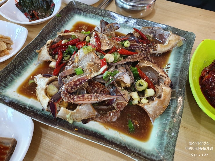   FOOD, 일산 게장 무한리필 "바람아래꽃돌게장" (feat,맛있는녀석들)