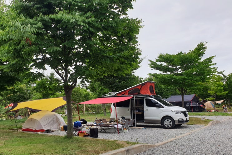  스마일 스타렉스 캠핑카 #12 안산화랑 오토캠핑장