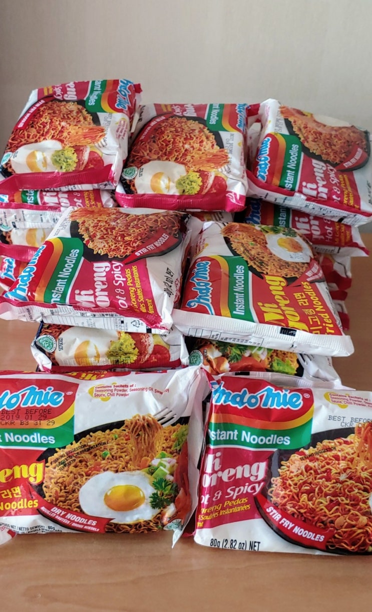  인도네시아 미고랭 라면 오리지널/핫 앤 스파이시