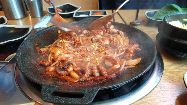  발산역 쭈꾸미 불한당쭈꾸미, 쭈꾸미+날치알+미요네즈=맛 걍 미쳤음