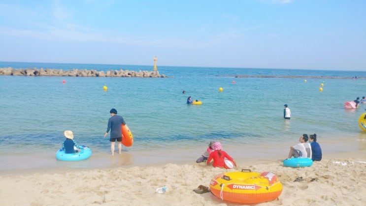  국내 여름휴가 울진 바다 구산해수욕장 #1